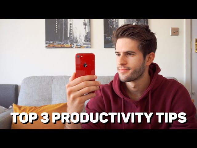 My Top 3 Productivity Tips #shorts