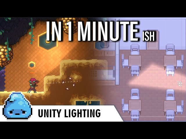New Unity 2D lighting in 1 MINUTE ish