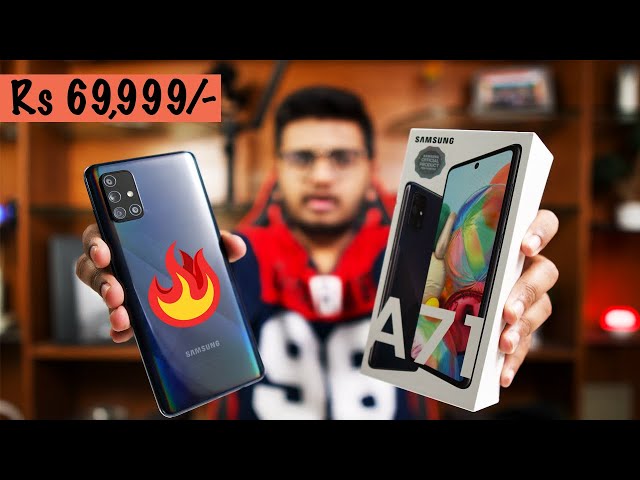 Samsung Galaxy A71 Unboxing | Price in Pakistan!