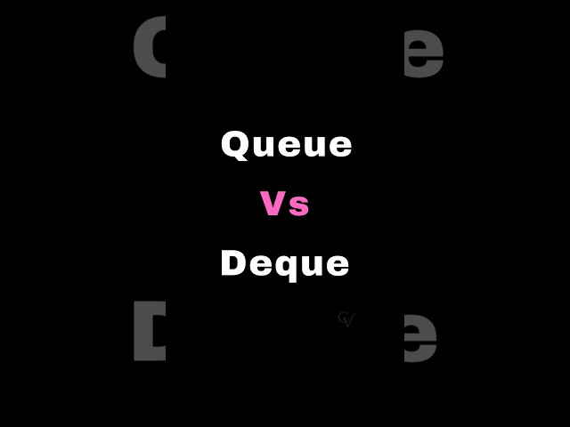 Java Queue vs. Deque ✍️