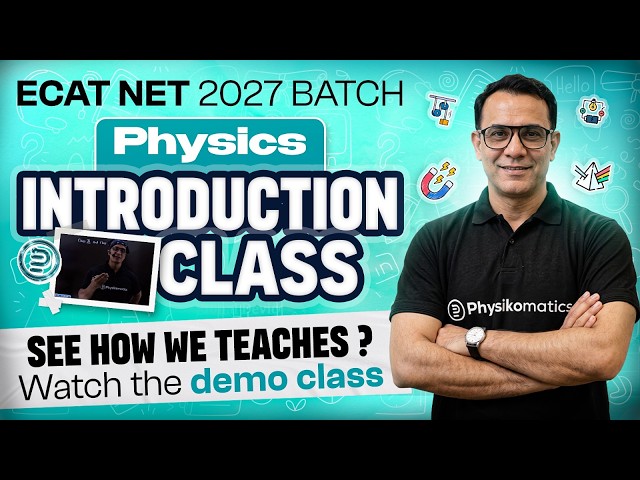 𝐍𝐄𝐓 𝐄𝐂𝐀𝐓 𝐏𝐡𝐲𝐬𝐢𝐜𝐬 𝐃𝐞𝐦𝐨 𝐂𝐥𝐚𝐬𝐬 𝟐𝟎𝟐𝟕 | Live Online Smart Board Physics Class | 𝐍𝐄𝐓 𝐄𝐂𝐀𝐓 𝐏𝐡𝐲𝐬𝐢𝐜𝐬 𝟐𝟎𝟐𝟕