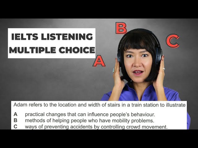 IELTS Listening MULTIPLE CHOICE | Band 9 Strategy & Practice