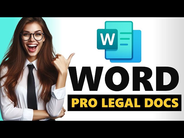 Word Legal Document Formatting Made Easy