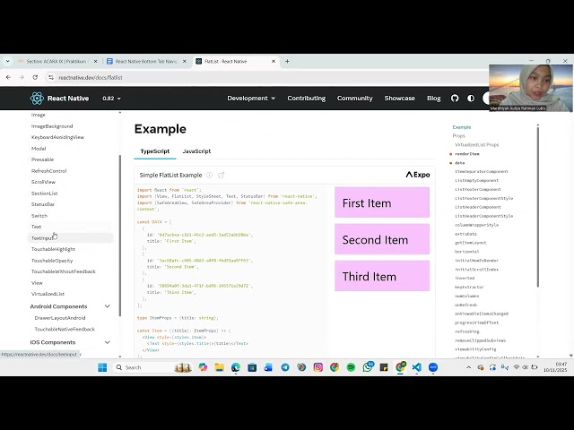 React Native Bottom Tabs Navigation - Praktikum PGPBL 