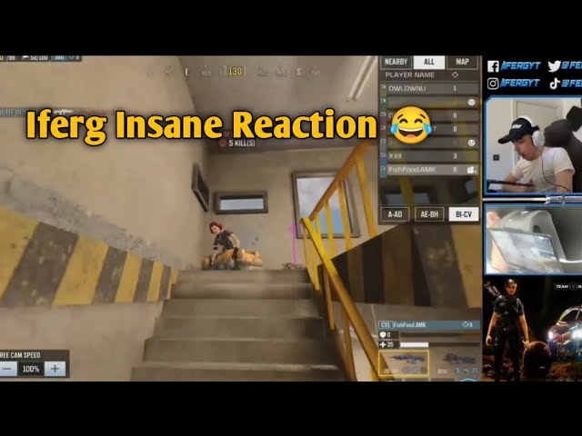 Iferg Insane Reaction On Cerberuski | Cerberuski Join Iferg Custom Room Then This Happen @iFerg