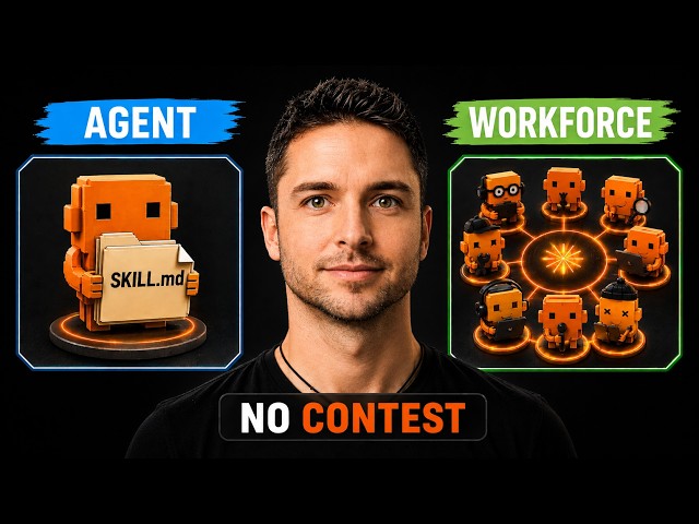 Claude Skills VS an AI Agent Workforce (Finally Solved)