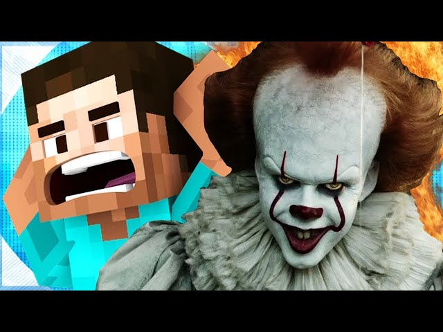 LITTLE KID THINKS HE'S PENNYWISE ON MINECRAFT! (MINECRAFT TROLLING)