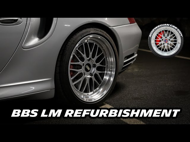Refurbishing the BBS LM wheels on my Porsche 911/996 turbo