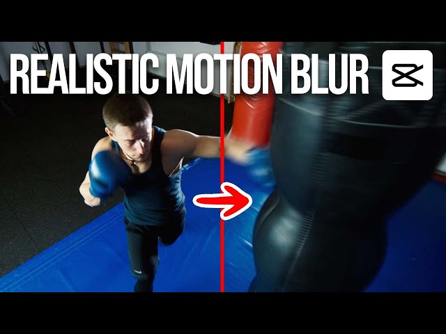 How To Add Motion Blur In CapCut PC