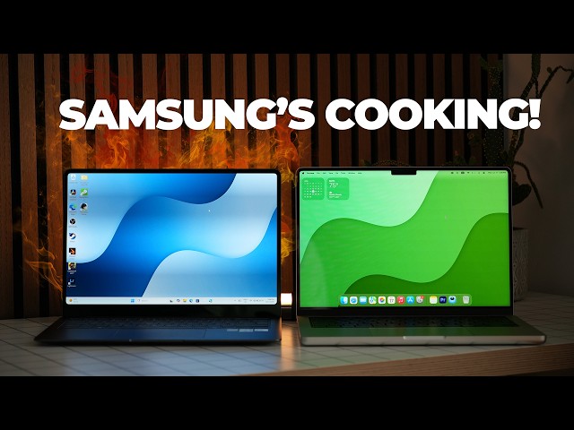 Galaxy Book6 Pro vs MacBook Pro M5: Samsung’s Cooking!