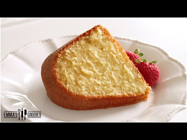 Incredibly Soft ITALIAN POUND CAKE | Ciambellone