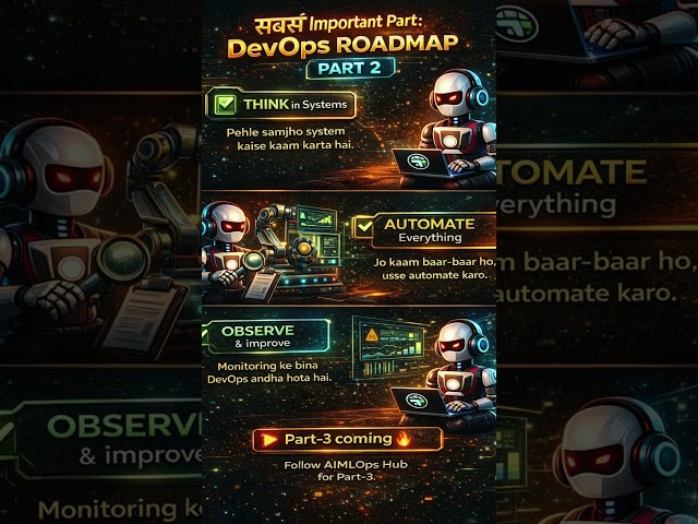 DevOps Roadmap Part-2 🚀 (Sabse important part)