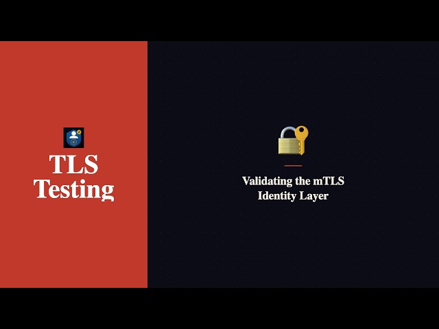 TLS & Certificate Testing — Validating Your Identity Layer | Identity Expert