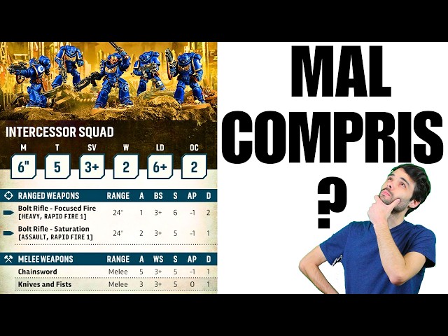 NON LES MARINES ENDU 5 CE N'EST PAS DU POWER CREEP ! LES CODEX DIVERGEANTS C'EST QUOI ?!