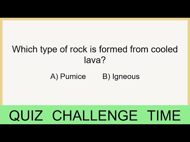 Test Your Science Knowledge – 25 Questions