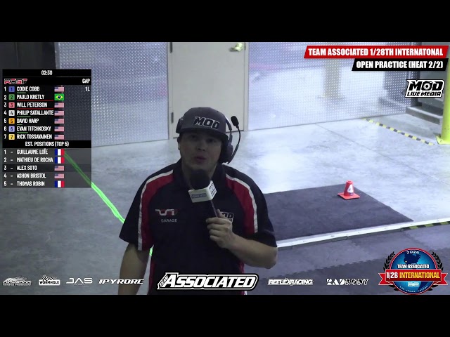 1/28 Team Associated Vintage Championships 2026 - Day 1 - Seeding / Practice
