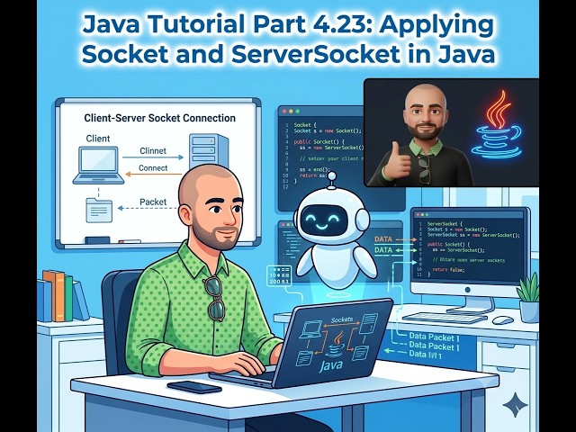 04.23 Applying Socket and ServerSocket in Java