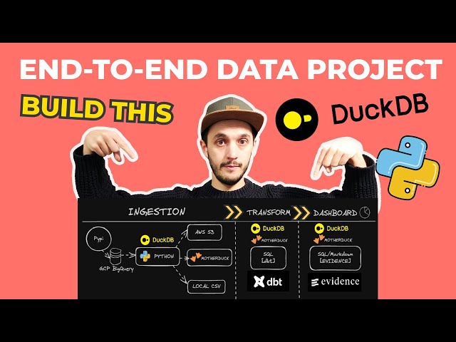 DuckDB & Python | End-To-End Data Engineering Project (1/3)
