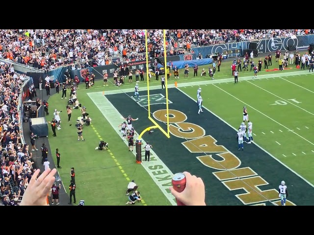 Caleb Williams Touchdown Pass to Cole Kmet Chicago Bears vs Dallas Cowboys 9/21/2025