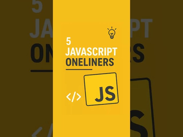 Top 5 one liners in JavaScript | Malayalam | by Sivaprasad E V