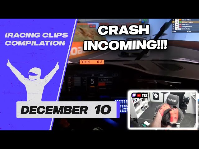 December 10 | iRacing Clips Compilation