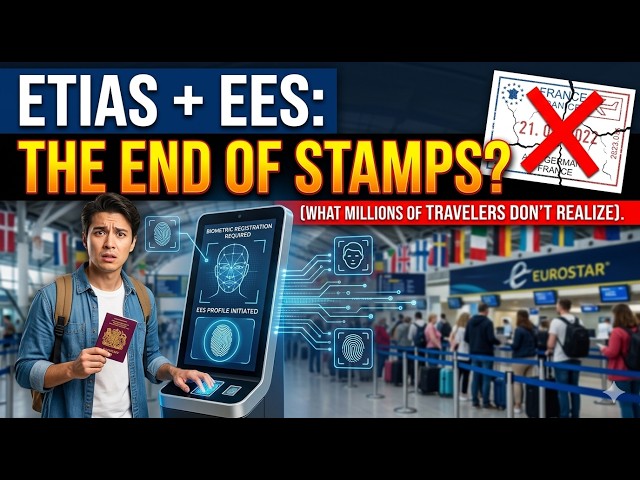 New Europe Travel Rules 2026: EES & ETIAS Explained for UK Citizens