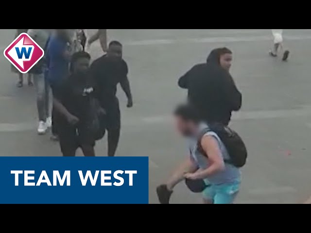 Slachtoffer krijgt klappen en schoppen tijdens mishandeling - Team West