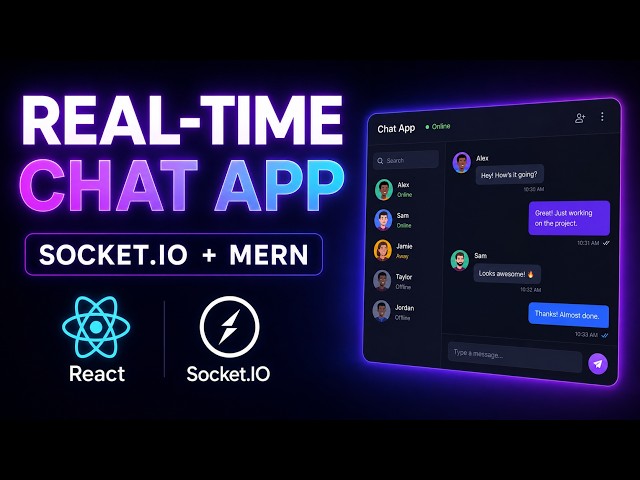 Build Your Own Chat App: React + Node.js + Socket.io Full MERN Tutorial