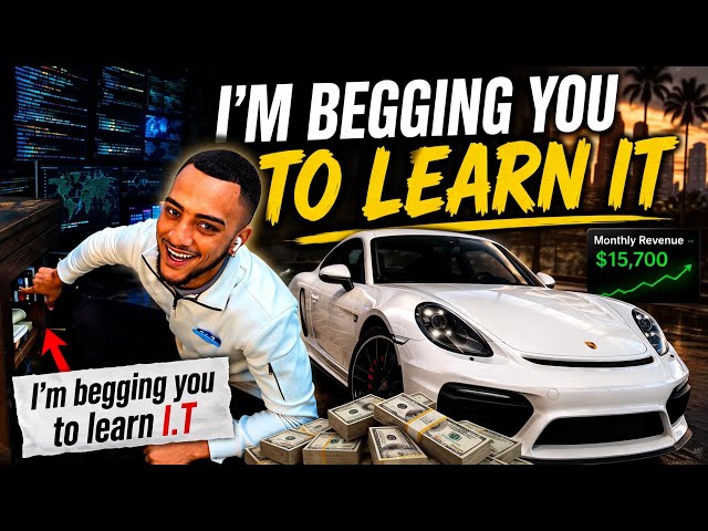 I’m begging you to learn IT bro