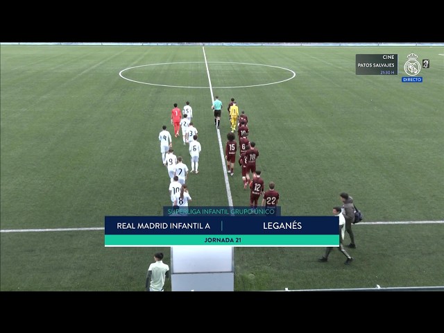 Real Madrid Infantil A - Leganés (J21 - Superliga Infantil) - RMTV