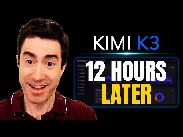 I Let Kimi K3 Manage 4 AI Agents to Build an Entire App In 12 Hours