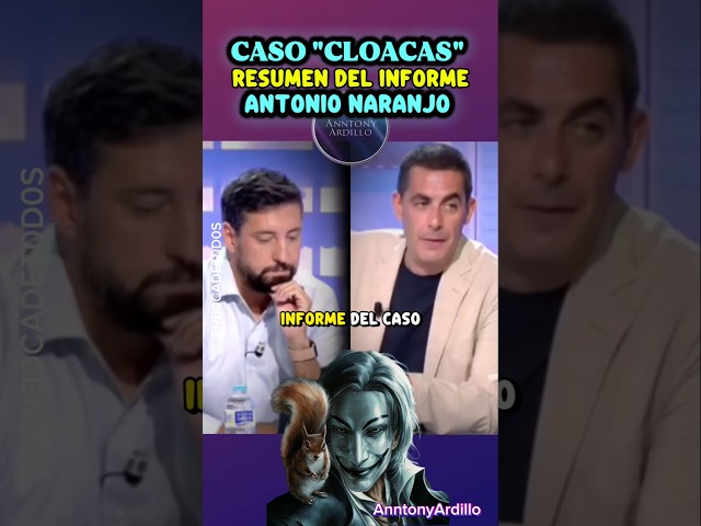 ZASCA SUMMARY, WHAT THE "SEWERS" CASE REPORT SAYS, ANTONIO NARANJO, ENB0CADET0D0S