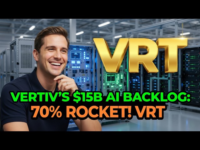 Vertiv's $15B AI Backlog: 70% Rocket! VRT VRT Stock Analysis
