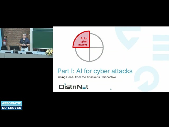 COSIC Course 2026 - Lieven Desmet/Vera Rimmer (DistriNet, KU Leuven) - Cybersecurity and AI