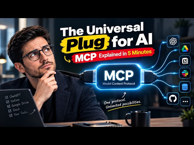MCP Explained in 5 Minutes | The Universal Plug for AI