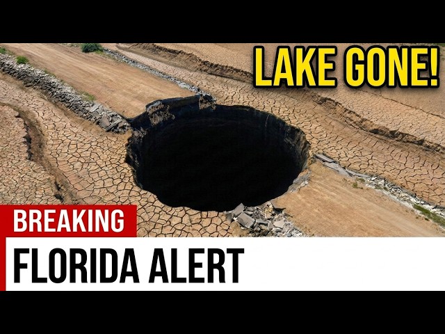 Lake Jackson CAVES IN - Shocking 12 Billion Gallons Gone Overnight!