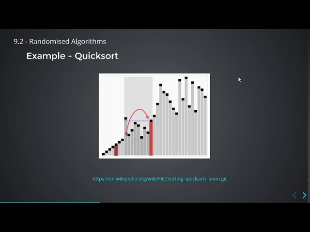 9.2 - Randomised Algorithms