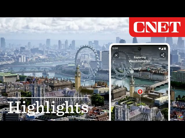 Immersive View for Google Maps Revealed