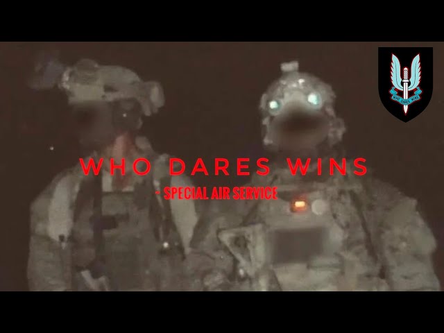 Special Air Service (SAS) - Who Dares Wins | UKSF | British Army