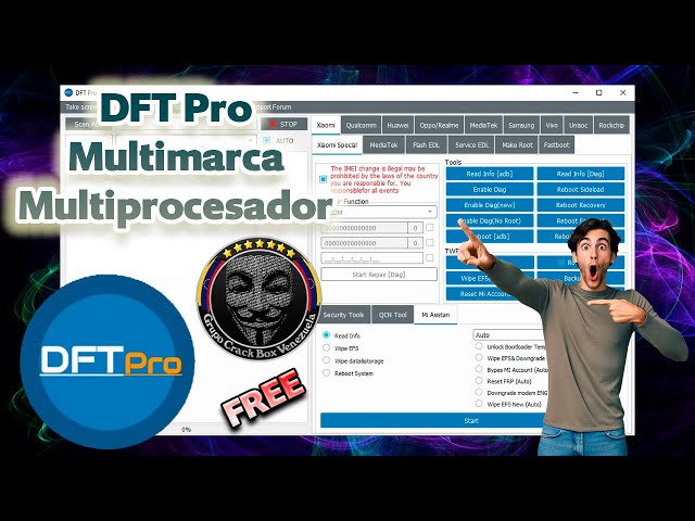 La Súper DFT Pro 4.2.1 Multimarca Multiprocesador Free Soporta Android actuales