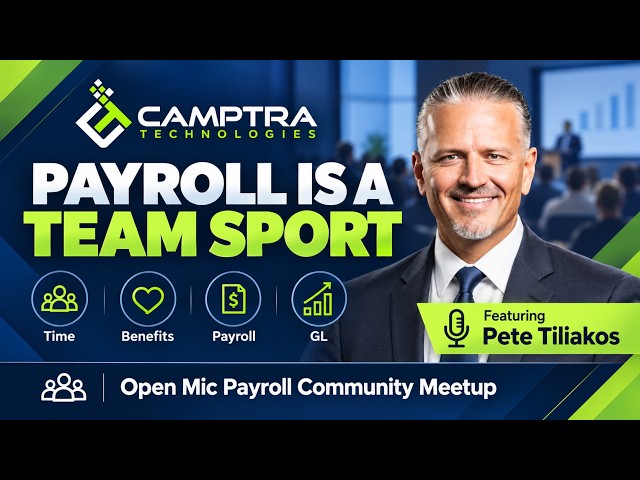 Monthly Meetup (Sept) | Payroll Recon, AI & the Future of Payroll | Open Mic with Pete Tiliakos