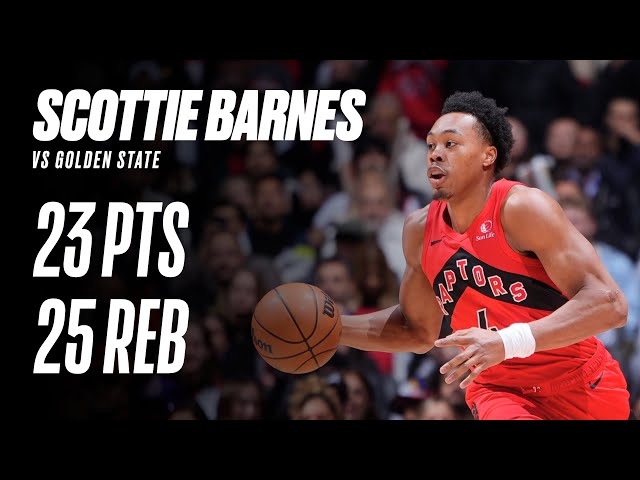 A HISTORIC NIGHT FOR SCOTTIE BARNES | DEC. 28, 2025