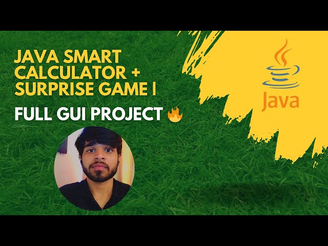 Java Smart Calculator + Surprise Game | Full GUI Project 🔥