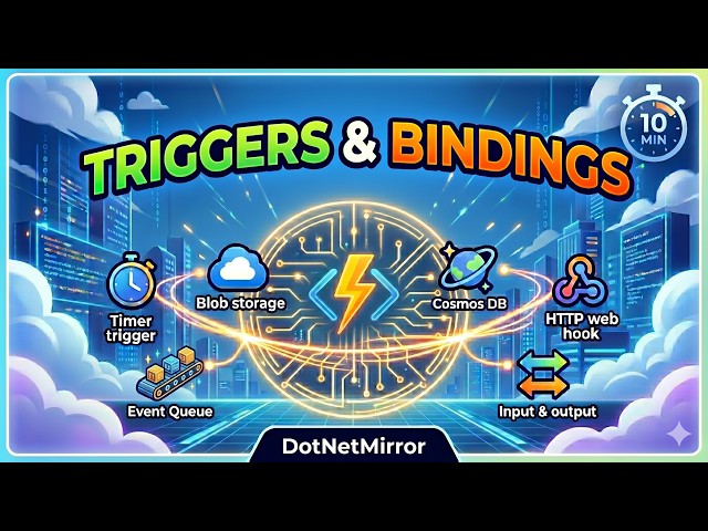 Triggers and Bindings Explained in 10 Minutes - Master Azure Functions