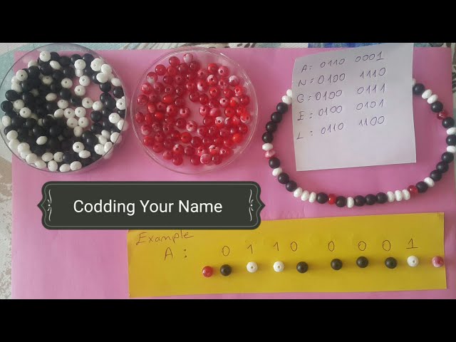Code Your Name, STEM Activities
