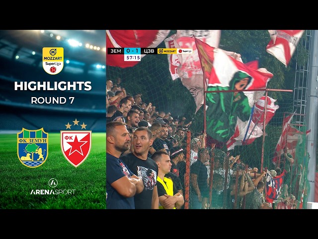 Zemun - Crvena Zvezda 0:2 | MOZZART BET SUPERLIGA SRBIJE (7. kolo) | 30. avgust 2026.
