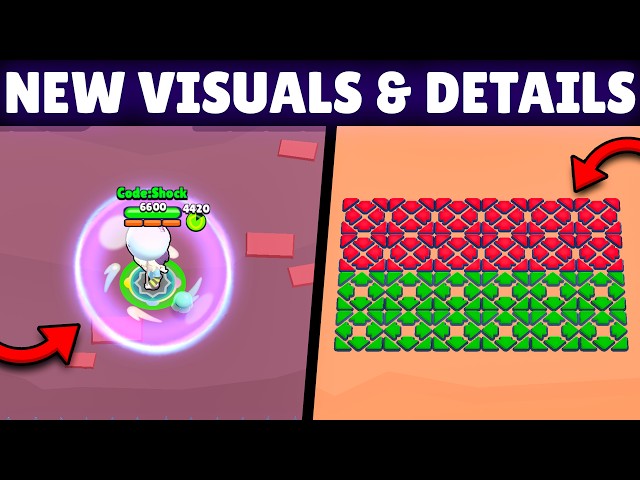 More Visual Changes & Details in The New Update!! | #brawlerblast