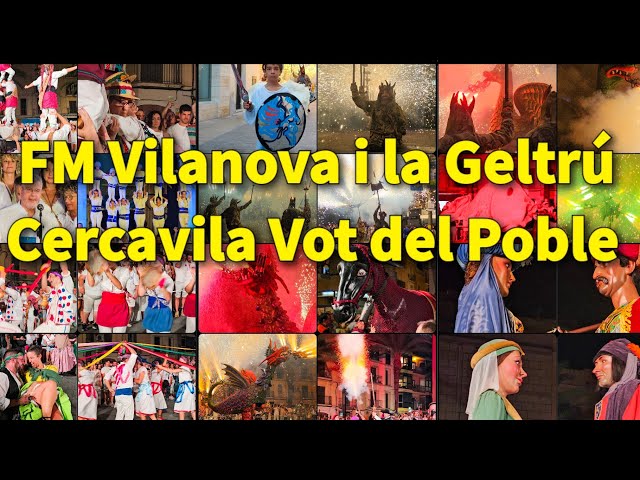 Fm Vilanova i la Geltrú 2025, Cercavila Vot del Poble