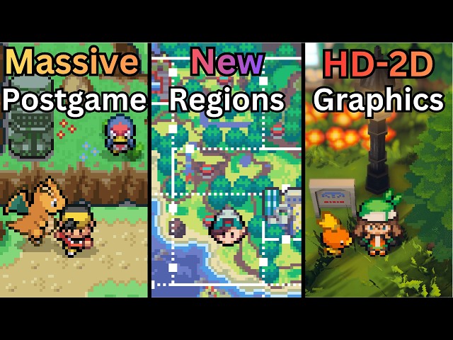 The Best Pokemon Fan Games and ROM Hacks of August 2026!
