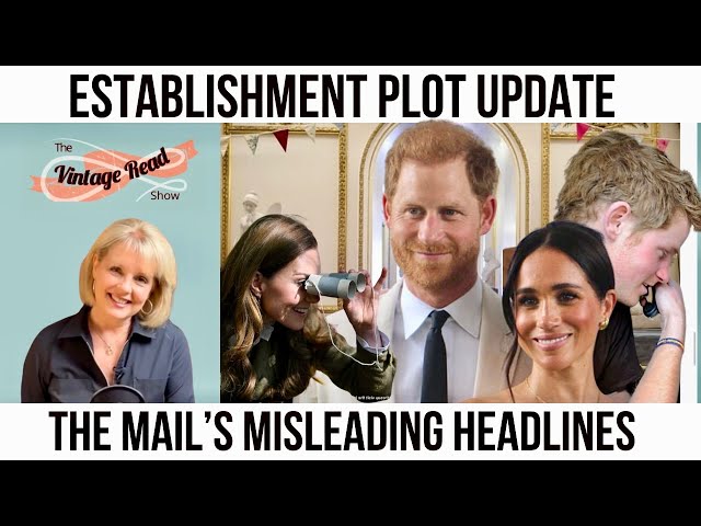 HARRY’S “Gut Instinct” PLOTS & COVER Ups? #vintagereadshow #princeharry #RoyalNews #Andrew